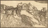 An illustration from Libri qvattro dell'antichita della citta di Roma : raccolte sotto brevita da diversi antichi et moderni scrittori (1565)
