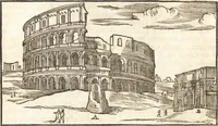 Picture 16 of 48 from Libri qvattro dell'antichita della citta di Roma : raccolte sotto brevita da diversi antichi et moderni scrittori (1565), leaf 59