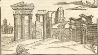 Picture 17 of 48 from Libri qvattro dell'antichita della citta di Roma : raccolte sotto brevita da diversi antichi et moderni scrittori (1565), leaf 63