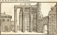 Picture 18 of 48 from Libri qvattro dell'antichita della citta di Roma : raccolte sotto brevita da diversi antichi et moderni scrittori (1565), leaf 64