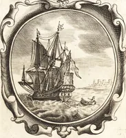 An illustration from Lucis euangelicae sub velum sacrorum emblematum reconditae, pars tertia : hoc est, caeleste pantheon, sive caelum novum in festa et gesta sanctorum totius anni, selectâ historiâ, & morali doctrinâ (1659)