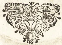 An illustration from Lucis euangelicae sub velum sacrorum emblematum reconditae, pars tertia : hoc est, caeleste pantheon, sive caelum novum in festa et gesta sanctorum totius anni, selectâ historiâ, & morali doctrinâ (1659)