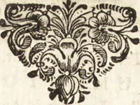 An illustration from Lucis euangelicae sub velum sacrorum emblematum reconditae, pars tertia : hoc est, caeleste pantheon, sive caelum novum in festa et gesta sanctorum totius anni, selectâ historiâ, & morali doctrinâ (1659)