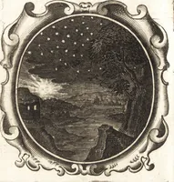 An illustration from Lucis euangelicae sub velum sacrorum emblematum reconditae, pars tertia : hoc est, caeleste pantheon, sive caelum novum in festa et gesta sanctorum totius anni, selectâ historiâ, & morali doctrinâ (1659)