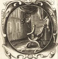 An illustration from Lucis euangelicae sub velum sacrorum emblematum reconditae, pars tertia : hoc est, caeleste pantheon, sive caelum novum in festa et gesta sanctorum totius anni, selectâ historiâ, & morali doctrinâ (1659)