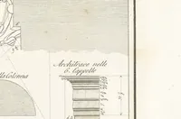 An illustration from Monumenti di fabbriche antiche estratti dai disegni dei piu celebri autori (1796)
