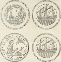 An illustration from Museum Wormianum, seu, Historia rerum rariorum : tam naturalium, quam artificialium, tam domesticarum, quam exoticarum, quae Hafniae Danorum in aedibus authoris servantur (1655)