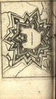 An illustration from The Netherland-historian : containing a true and exact relation of what hath passed in the late warrs between the King of Great Britain, and the French King with their allyes, against the States Generall of the United Provinces, from the beginning thereof anno. 1671 to the conclusion of peace between His aforesaid Majesty of Britain, and the said States, with the continuation of what hath since happened between France and his allyes, against the said States, and their confœderates, to the end of the year 1674 : illustrated with above 60 sculptures, being the exact delineations of the most principall fortifications in those provinces, and the pourtraictures of severall mighty princes and eminent officers (1675)