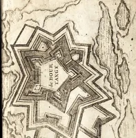 Picture 44 of 61 from The Netherland-historian : containing a true and exact relation of what hath passed in the late warrs between the King of Great Britain, and the French King with their allyes, against the States Generall of the United Provinces, from the beginning thereof anno. 1671 to the conclusion of peace between His aforesaid Majesty of Britain, and the said States, with the continuation of what hath since happened between France and his allyes, against the said States, and their confœderates, to the end of the year 1674 : illustrated with above 60 sculptures, being the exact delineations of the most principall fortifications in those provinces, and the pourtraictures of severall mighty princes and eminent officers (1675), leaf 326