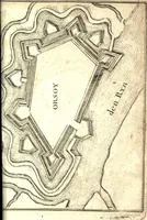 An illustration from The Netherland-historian : containing a true and exact relation of what hath passed in the late warrs between the King of Great Britain, and the French King with their allyes, against the States Generall of the United Provinces, from the beginning thereof anno. 1671 to the conclusion of peace between His aforesaid Majesty of Britain, and the said States, with the continuation of what hath since happened between France and his allyes, against the said States, and their confœderates, to the end of the year 1674 : illustrated with above 60 sculptures, being the exact delineations of the most principall fortifications in those provinces, and the pourtraictures of severall mighty princes and eminent officers (1675)