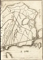 An illustration from The Netherland-historian : containing a true and exact relation of what hath passed in the late warrs between the King of Great Britain, and the French King with their allyes, against the States Generall of the United Provinces, from the beginning thereof anno. 1671 to the conclusion of peace between His aforesaid Majesty of Britain, and the said States, with the continuation of what hath since happened between France and his allyes, against the said States, and their confœderates, to the end of the year 1674 : illustrated with above 60 sculptures, being the exact delineations of the most principall fortifications in those provinces, and the pourtraictures of severall mighty princes and eminent officers (1675)
