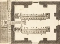 An illustration from A new and complete dictionary of arts and sciences : comprehending all the branches of useful knowledge, with accurate descriptions as well of the various machines, instruments, tools, figures, and schemes necessary for illustrating them, as of the classes, kinds, preparations, and uses of natural productions, whether animals, vegetables, minerals, fossils, or fluids : together with the kingdoms, provinces, cities, towns, and other remarkable places throughout the world : illustrated with above three hundred copper-plates, engraved by Mr. Jefferys, geographer to His Majesty : the whole extracted from the best authors in all languages (1763)