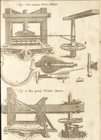 An illustration from A new and complete dictionary of arts and sciences : comprehending all the branches of useful knowledge, with accurate descriptions as well of the various machines, instruments, tools, figures, and schemes necessary for illustrating them, as of the classes, kinds, preparations, and uses of natural productions, whether animals, vegetables, minerals, fossils, or fluids : together with the kingdoms, provinces, cities, towns, and other remarkable places throughout the world : illustrated with above three hundred copper-plates, engraved by Mr. Jefferys, geographer to His Majesty : the whole extracted from the best authors in all languages (1763)