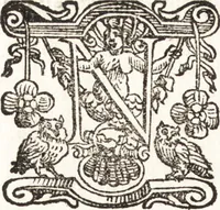 An illustration from Notizie de' professori del disegno da Cimabue in qua : per le quali si dimostra come, e per chi le bell' arti di pittura, scultura, e architettura lasciata la rozzezza delle maniere greca, e gottica, si siano in questi secoli ridotte all' antica loro perfezione (1681)