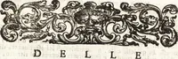 An illustration from Notizie de' professori del disegno da Cimabue in qua : per le quali si dimostra come, e per chi le bell' arti di pittura, scultura, e architettura lasciata la rozzezza delle maniere greca, e gottica, si siano in questi secoli ridotte all' antica loro perfezione (1681)