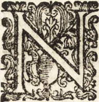 An illustration from Notizie de' professori del disegno da Cimabue in qua : per le quali si dimostra come, e per chi le bell' arti di pittura, scultura, e architettura lasciata la rozzezza delle maniere greca, e gottica, si siano in questi secoli ridotte all' antica loro perfezione (1681)