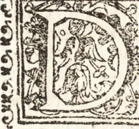 An illustration from Notizie de' professori del disegno da Cimabue in qua : per le quali si dimostra come, e per chi le bell' arti di pittura, scultura, e architettura lasciata la rozzezza delle maniere greca, e gottica, si siano in questi secoli ridotte all' antica loro perfezione (1681)