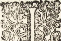 An illustration from Notizie de' professori del disegno da Cimabue in qua : per le quali si dimostra come, e per chi le bell' arti di pittura, scultura, e architettura lasciata la rozzezza delle maniere greca, e gottica, si siano in questi secoli ridotte all' antica loro perfezione (1681)