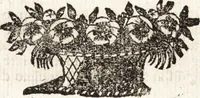 An illustration from Notizie de' professori del disegno da Cimabue in qua : per le quali si dimostra come, e per chi le bell' arti di pittura, scultura, e architettura lasciata la rozzezza delle maniere greca, e gottica, si siano in questi secoli ridotte all' antica loro perfezione (1681)