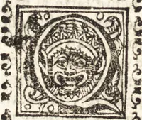 An illustration from Notizie de' professori del disegno da Cimabue in qua : per le quali si dimostra come, e per chi le bell' arti di pittura, scultura, e architettura lasciata la rozzezza delle maniere greca, e gottica, si siano in questi secoli ridotte all' antica loro perfezione (1681)