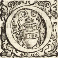 An illustration from Notizie de' professori del disegno da Cimabue in qua : per le quali si dimostra come, e per chi le bell' arti di pittura, scultura, e architettura lasciata la rozzezza delle maniere greca, e gottica, si siano in questi secoli ridotte all' antica loro perfezione (1681)