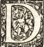An illustration from Notizie de' professori del disegno da Cimabue in qua : per le quali si dimostra come, e per chi le bell' arti di pittura, scultura, e architettura lasciata la rozzezza delle maniere greca, e gottica, si siano in questi secoli ridotte all' antica loro perfezione (1681)