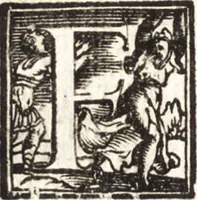 An illustration from Notizie de' professori del disegno da Cimabue in qua : per le quali si dimostra come, e per chi le bell' arti di pittura, scultura, e architettura lasciata la rozzezza delle maniere greca, e gottica, si siano in questi secoli ridotte all' antica loro perfezione (1681)