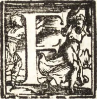 An illustration from Notizie de' professori del disegno da Cimabue in qua : per le quali si dimostra come, e per chi le bell' arti di pittura, scultura, e architettura lasciata la rozzezza delle maniere greca, e gottica, si siano in questi secoli ridotte all' antica loro perfezione (1681)