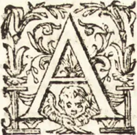 An illustration from Notizie de' professori del disegno da Cimabue in qua : per le quali si dimostra come, e per chi le bell' arti di pittura, scultura, e architettura lasciata la rozzezza delle maniere greca, e gottica, si siano in questi secoli ridotte all' antica loro perfezione (1681)