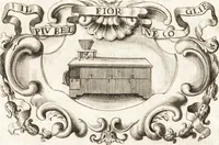 An illustration from Notizie de' professori del disegno da Cimabue in qua : per le quali si dimostra come, e per chi le bell' arti di pittura, scultura, e architettura lasciata la rozzezza delle maniere greca, e gottica, si siano in questi secoli ridotte all' antica loro perfezione (1681)