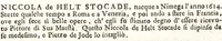 Picture 56 of 77 from Notizie de' professori del disegno da Cimabue in qua : per le quali si dimostra come, e per chi le bell' arti di pittura, scultura, e architettura lasciata la rozzezza delle maniere greca, e gottica, si siano in questi secoli ridotte all' antica loro perfezione (1681), leaf 423