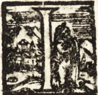 An illustration from Notizie de' professori del disegno da Cimabue in qua : per le quali si dimostra come, e per chi le bell' arti di pittura, scultura, e architettura lasciata la rozzezza delle maniere greca, e gottica, si siano in questi secoli ridotte all' antica loro perfezione (1681)