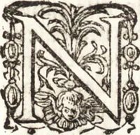 An illustration from Notizie de' professori del disegno da Cimabue in qua : per le quali si dimostra come, e per chi le bell' arti di pittura, scultura, e architettura lasciata la rozzezza delle maniere greca, e gottica, si siano in questi secoli ridotte all' antica loro perfezione (1681)