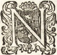 An illustration from Notizie de' professori del disegno da Cimabue in qua : per le quali si dimostra come, e per chi le bell' arti di pittura, scultura, e architettura lasciata la rozzezza delle maniere greca, e gottica, si siano in questi secoli ridotte all' antica loro perfezione (1681)