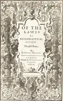 An illustration from Of the lawes of ecclesiastical politie : eight books (1622)