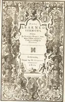 An illustration from Of the lawes of ecclesiastical politie : eight books (1622)