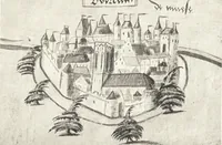 An illustration from Oud-Nederlandsche steden in haar ontstaan, groei en ontwikkeling (1909)