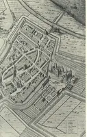 An illustration from Oud-Nederlandsche steden in haar ontstaan, groei en ontwikkeling (1909)