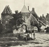 An illustration from Oud-Nederlandsche steden in haar ontstaan, groei en ontwikkeling (1909)