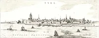 An illustration from Oud-Nederlandsche steden in haar ontstaan, groei en ontwikkeling (1909)