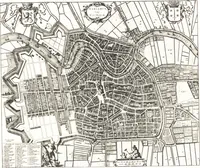 An illustration from Oud-Nederlandsche steden in haar ontstaan, groei en ontwikkeling (1909)