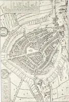 An illustration from Oud-Nederlandsche steden in haar ontstaan, groei en ontwikkeling (1909)