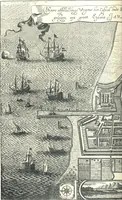An illustration from Oud-Nederlandsche steden in haar ontstaan, groei en ontwikkeling (1909)