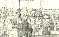 An illustration from Oud-Nederlandsche steden in haar ontstaan, groei en ontwikkeling (1909)