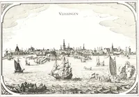 An illustration from Oud-Nederlandsche steden in haar ontstaan, groei en ontwikkeling (1909)