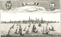 An illustration from Oud-Nederlandsche steden in haar ontstaan, groei en ontwikkeling (1909)