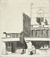 An illustration from Oud-Nederlandsche steden in haar ontstaan, groei en ontwikkeling (1909)