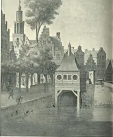 An illustration from Oud-Nederlandsche steden in haar ontstaan, groei en ontwikkeling (1909)