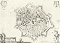 An illustration from Oud-Nederlandsche steden in haar ontstaan, groei en ontwikkeling (1909)