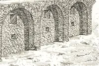 An illustration from Oud-Nederlandsche steden in haar ontstaan, groei en ontwikkeling (1909)
